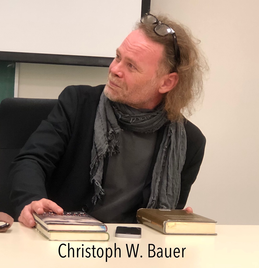 CKCU Christoph W. Bauer, entrevue. CKCU Literary News 20181219