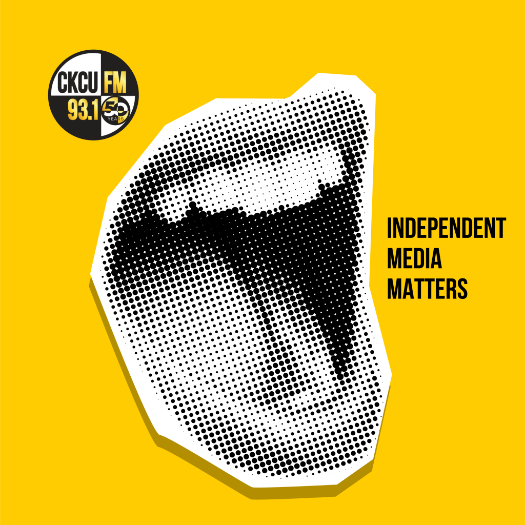 A picture of a mouth saying Independent Media Matters
